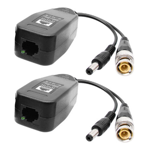 Multiple Protocol CCTV Balun Supports AHDs CVIs TVIs CVBS Over
