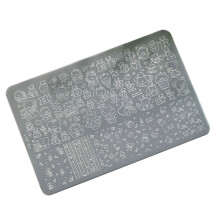 Professional Stainless Steel Nail Art Plate Lovely Bear Pattern