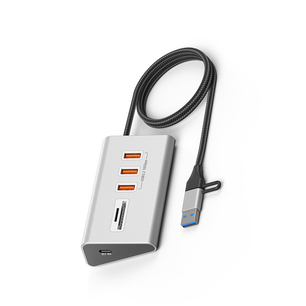 10Gbps Usb C Hubs Multiports Adapter Fast Speed Data-Hu506 7696000269399