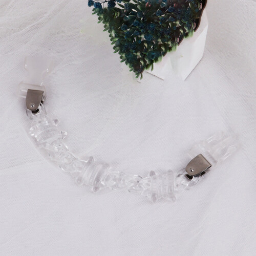 Versatile Matte Acrylic Bracelet Chain for Multiple-matte black 1