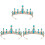 Pakket Tiara Hoofdband Elegant S 4