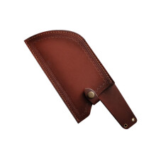 Protective Artificial Leather Knife Sheath Cover Kitchen Knife Sleeve With Space Saving Design For Home And Outdoor Use