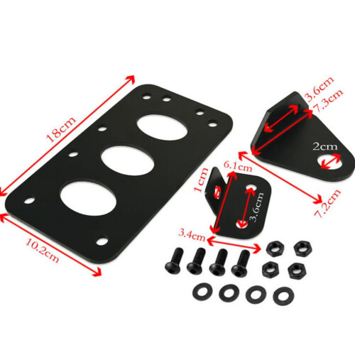 Plate holder, front brackets, license plate holder 1