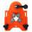 Plastic punch holder with drill guide, centered 2
