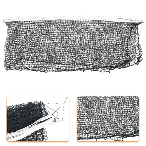 Raindrops Height-Adjustable Badminton Net, Portable for Training, 1 Set 1