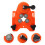 Plastic punch holder with drill guide, centered 3