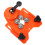 Plastic punch holder with drill guide, centered 5