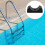 Pooltrappsteg, vikt, plast, 1 set, 8,3x3,3x3,2 cm 4