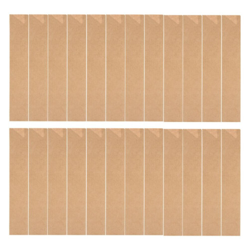 200 Essstäbchen aus Kraftpapier in Papiertütenverpackung 1