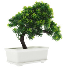 Realistische kunstmatige bonsai voor op je bureau of tv-meubel