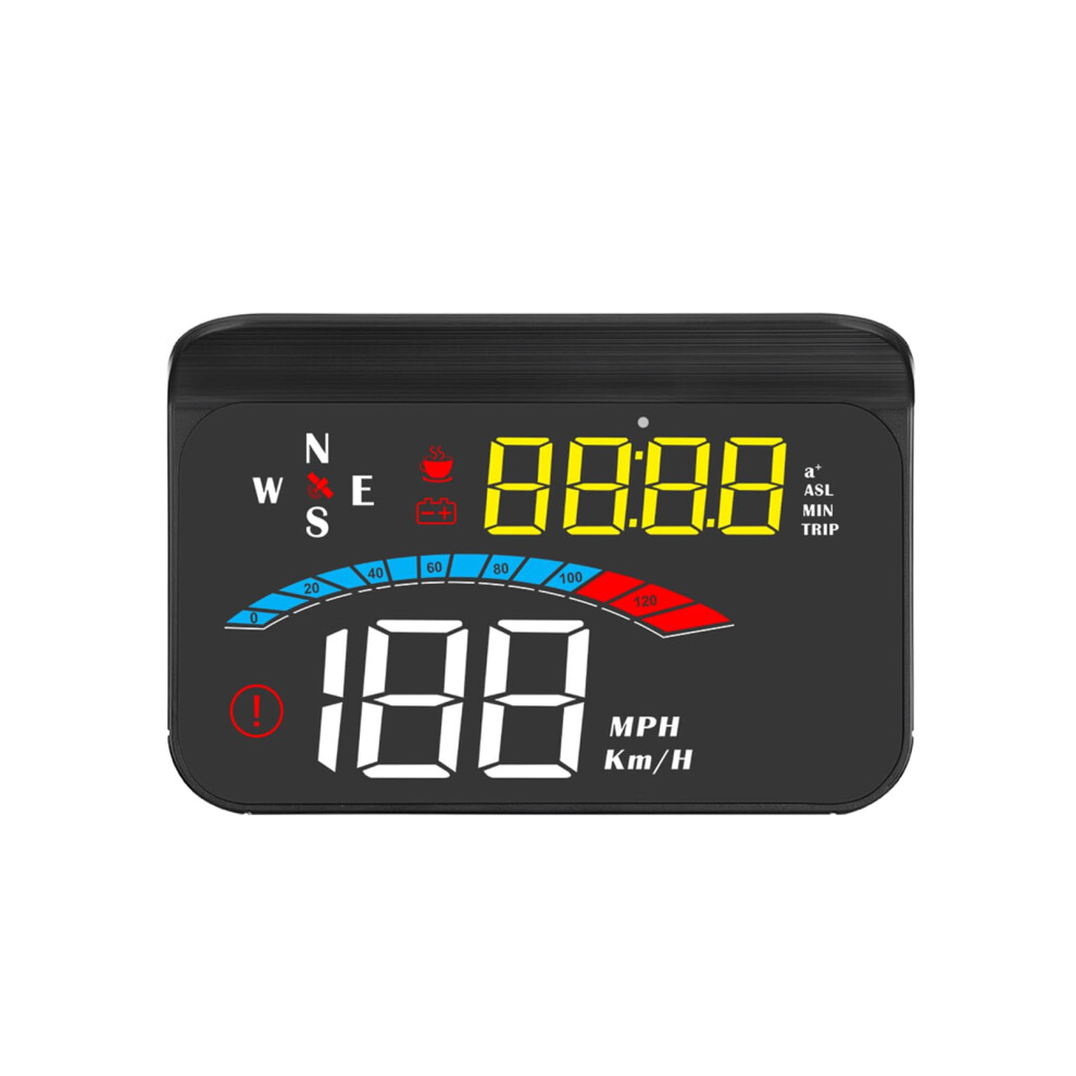 Car Head Up Display Gps Beidou Dual-Mode Kmh Speedometer Hud For Vehicles 9339159119969