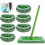6-Pack Reusable Microfiber Mop Pads for Swiffer Sweeper - Dry and Wet Use 1