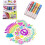 (1 Box) 3D Magic Bubble Popcorn Pens for Creative DIY Art and Greeting Cards 1