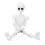 Human Skeleton Model Simulation Movable Mini Full Body Human Skeleton Toy for Teaching Stress Reducing 4