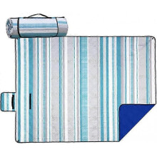 Floral Print Waterproof Beach Mat - Sand Resistant & Machine Washable Picnic Blanket