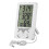 Digital Indoor/Outdoor Thermometer with Hygrometer, Clock, and C/F Switch 1