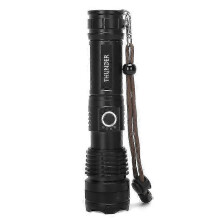 USB-Rechargeable LED Flashlight  High-Intensity Beam for Cycling & Outdoor Adventures