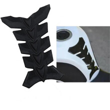 Motorcycle Body Sticker Fuel Tank Pad Protection For Yamaha XV 950 Racer TDM 900 MT-125 MT125 MT-01 V-Max Black-Silver