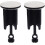 Sink Drain 2-Pack Copper 40mm Diameter Replacement For Wash Basins, Two-Piece Construction, Efficient Drainage 2