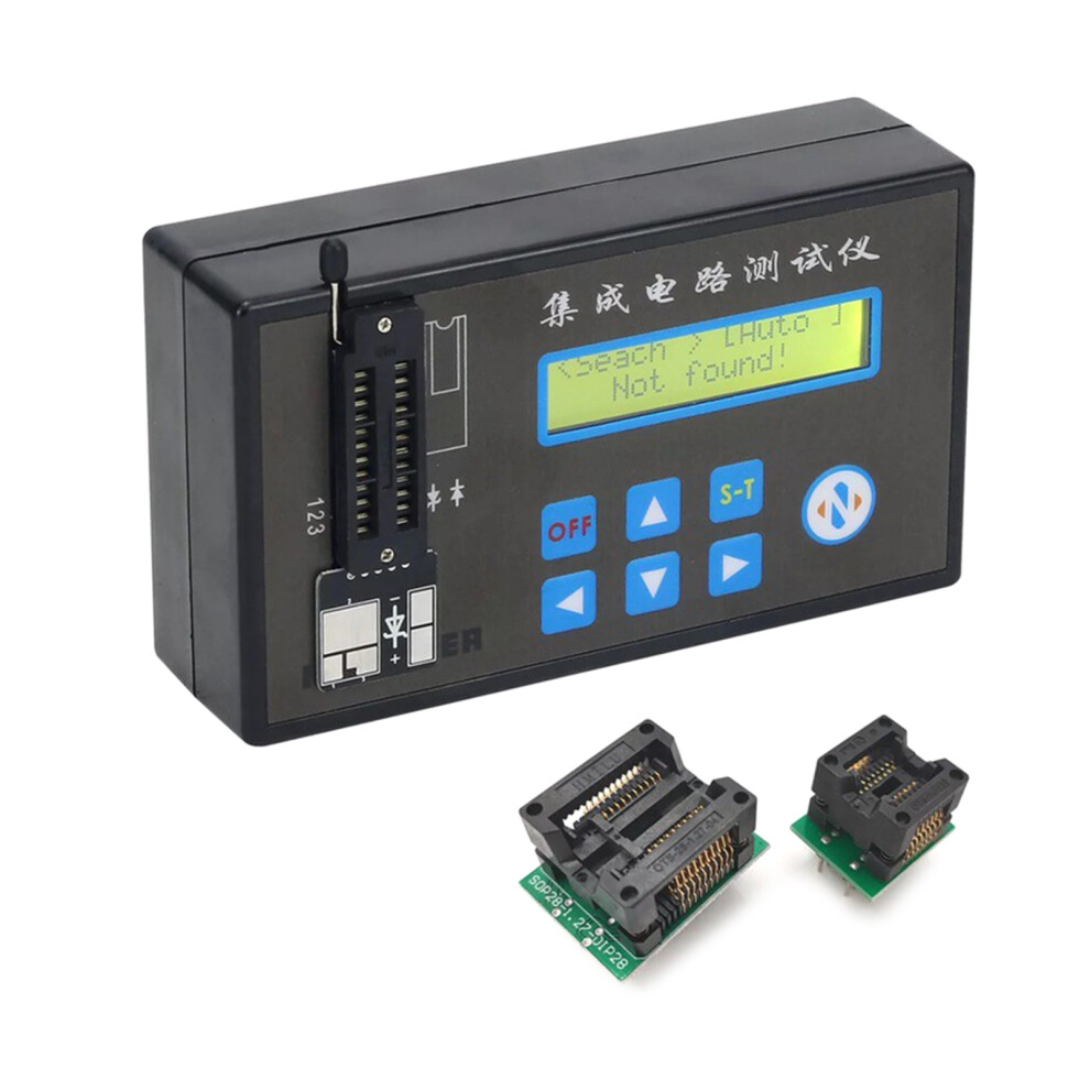 T100 Precise Integrated Circuit Tester-Main Unit And 2 Test 7696000275109
