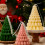 Detailed Silicone Christmas Tree Mold Heat Resistant Material 2