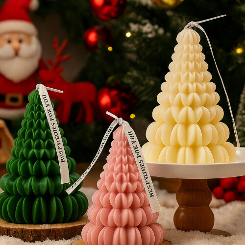Detailed Silicone Christmas Tree Mold Heat Resistant Material 1