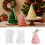 Detailed Silicone Christmas Tree Mold Heat Resistant Material 3