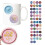 Reusable Tablets Waxes Seal Stickers 50pcs Pet Materials 2