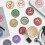 Reusable Tablets Waxes Seal Stickers 50pcs Pet Materials 7