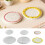 Floral Embossed Circular Silicone Tray Mold For DIY-pattern 2 2