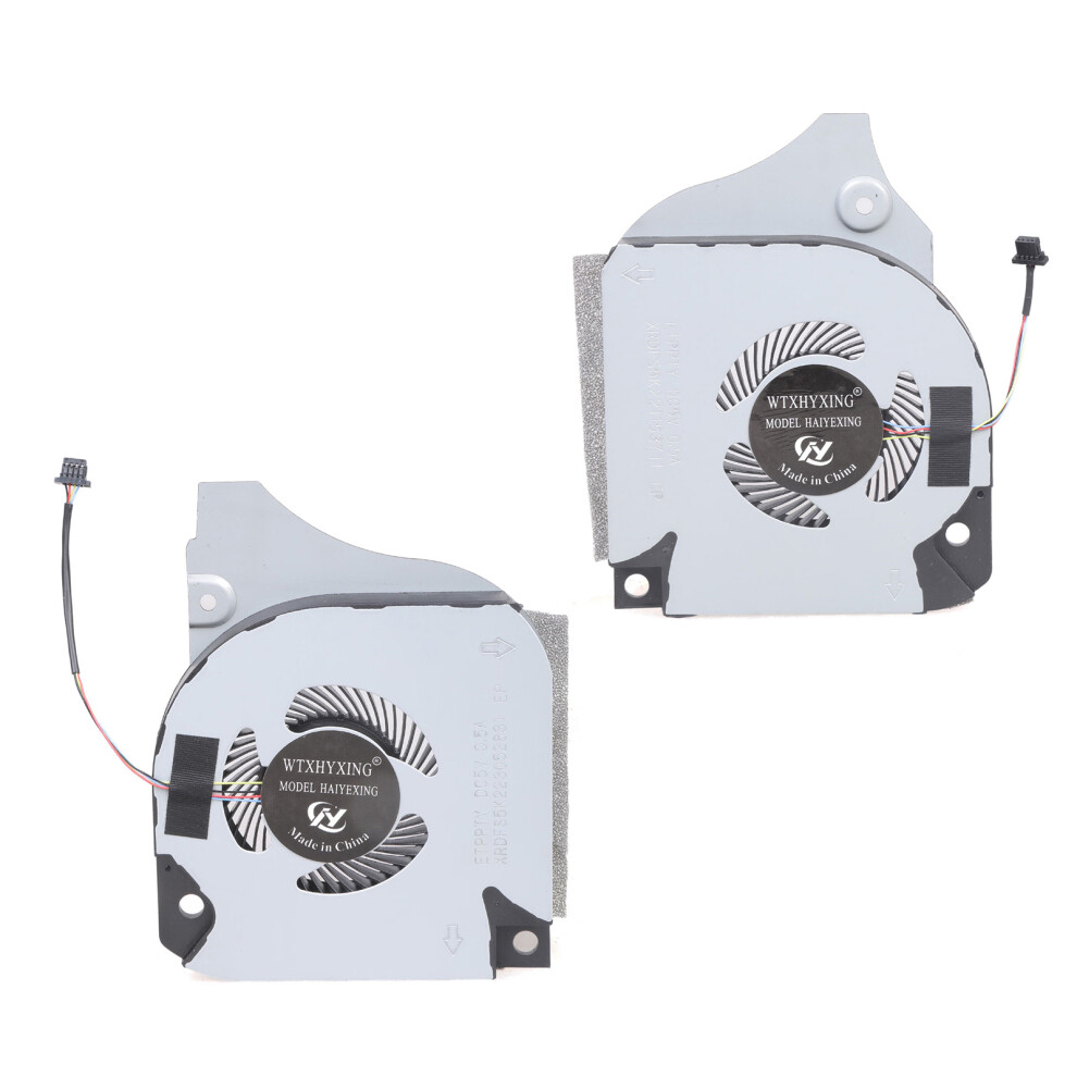 Laptops Cpu Gpu Cooling Fan For 5590 7590 P82f Dc5v-Cpu Gpu 7696000276373
