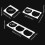 Gaming PC Cooling System 12cm Fan Heightening Bracket 15mm-360 4
