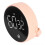 3in LED Digital Timer Rotatable Magnetic Low Noise ABS Shell Silicone Buttons Kitchen Timer Pink 3
