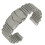 22 mm shark mesh watch strap with folding clasp 1