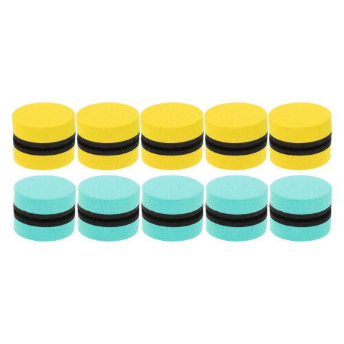 20pcs Whiteboard Erasers Magnetic Erasers Felt Cloth EVA