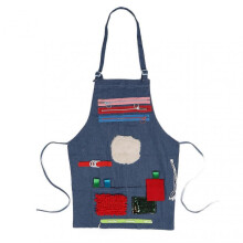 Elderly Sensory Activities Apron Dementia Sensory Games Stress Relief Unisex Apron for Dementia Alzheimers