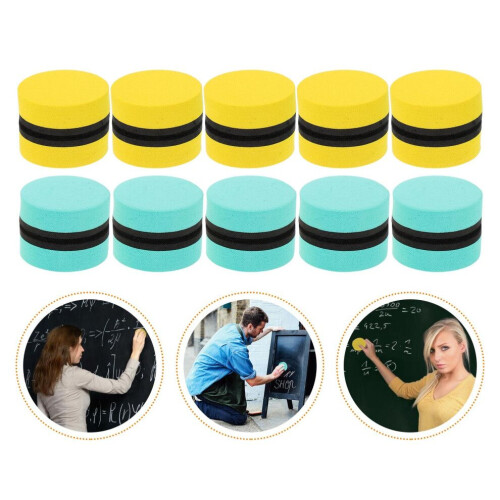 20pcs Whiteboard Erasers Magnetic Erasers Felt Cloth EVA 2