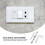21pcs 86 Junction Box Repair Socket Holder Metal 4