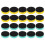 20pcs Whiteboard Erasers Magnetic Erasers Felt Cloth EVA 4