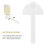 20pcs Plastic Bee Feeders Drinking Feeders 4