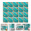 20 tegelstickers, gelamineerd PVC 2