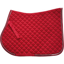 Saddle Pad Sweat-absorbing Shock-absorbing Pad Thickened Saddle Pad Cotton Sweat-absorbing Pad Horse Saddle Pads for Horses Red