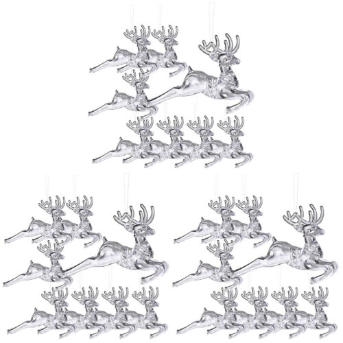 24 couvertures de Noël à suspendre, fabriquées à partir de décorations 1