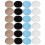 24-piece gel pad set for drums, drum set 1
