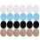 24-piece gel pad set for drums, drum set 4