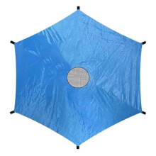 (14ft) Sun Protection Shade Cover for Trampolines, Outdoor Park Canopy with UV Resistance