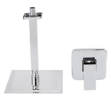 Minimalist G1/2in Top Spray Shower Kit - Concealed Installation for Modern Bathrooms