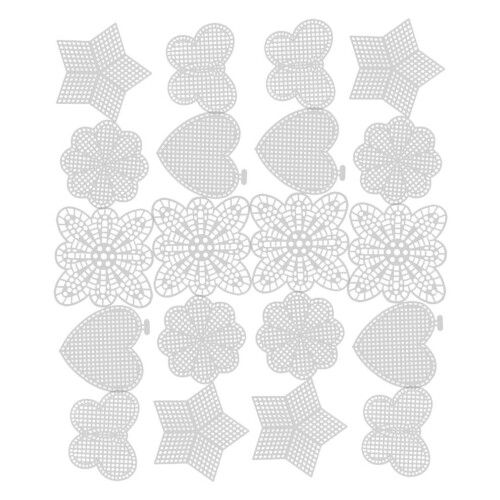 25 pcs. Empty net plastic film