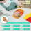 2pcs Push Bubble Pop Fidget Sensory Toy, Autism Special Needs Silicone Stress 4