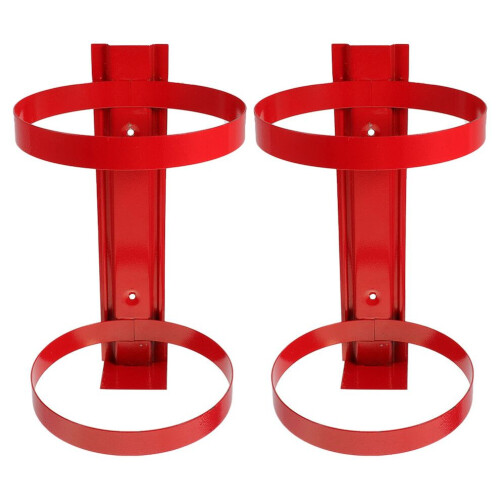 2pcs Fire extinguisher bracket 5kg wall mount holder 1